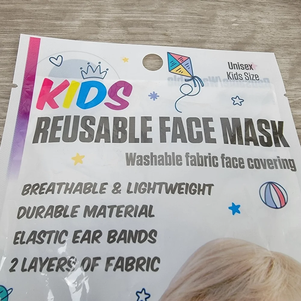 Bundle Of 11 Kids Reusable Face Masks